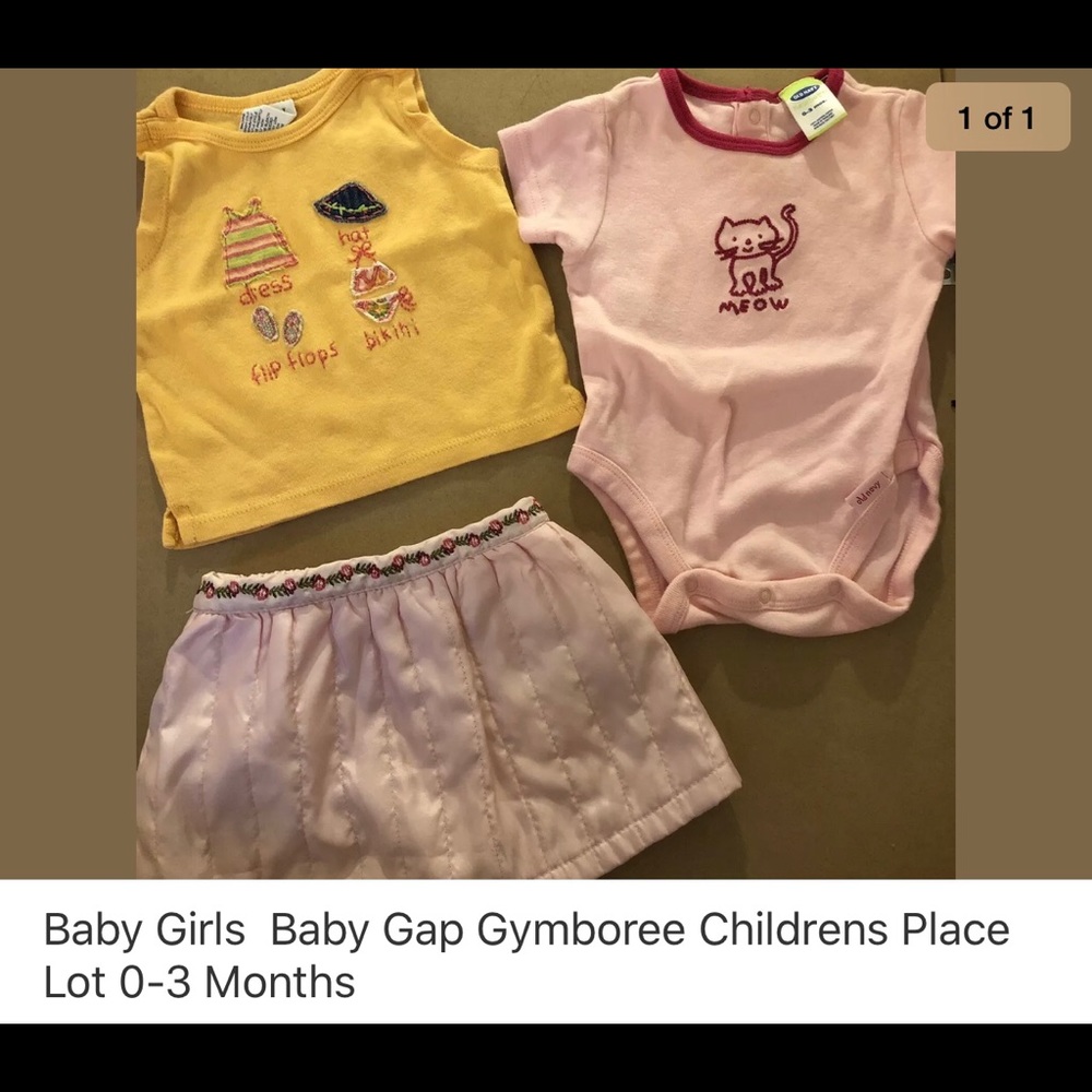 Baby girls 3pc lot